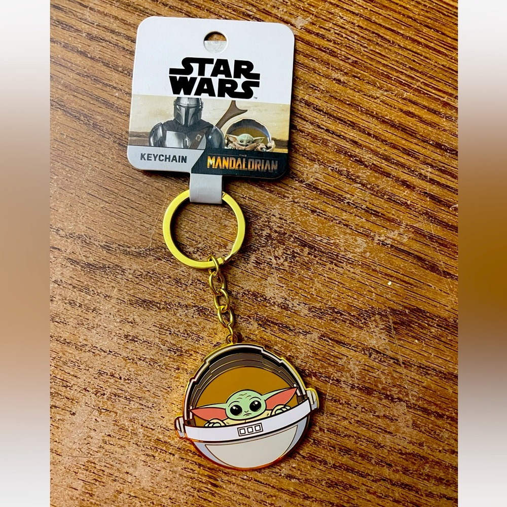 Loungefly Star Wars Mandalorian The Child Baby Yoda Grogu Keychain
